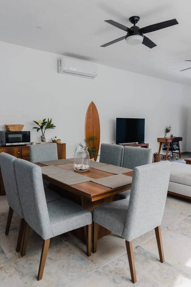 Living room in the apartment