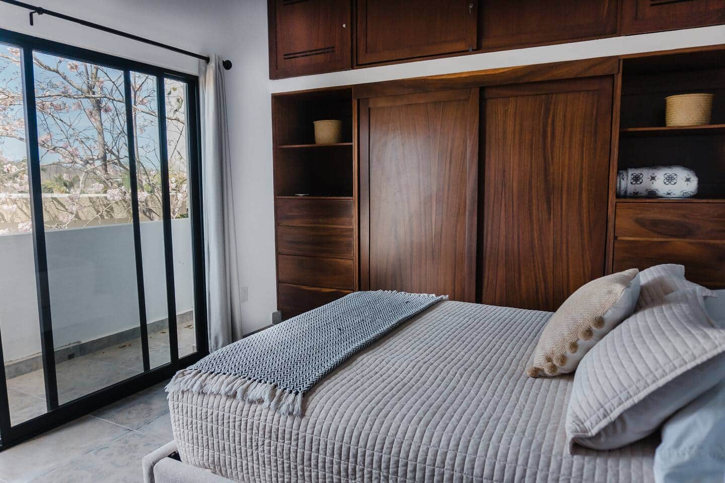Interior detail in the apartment